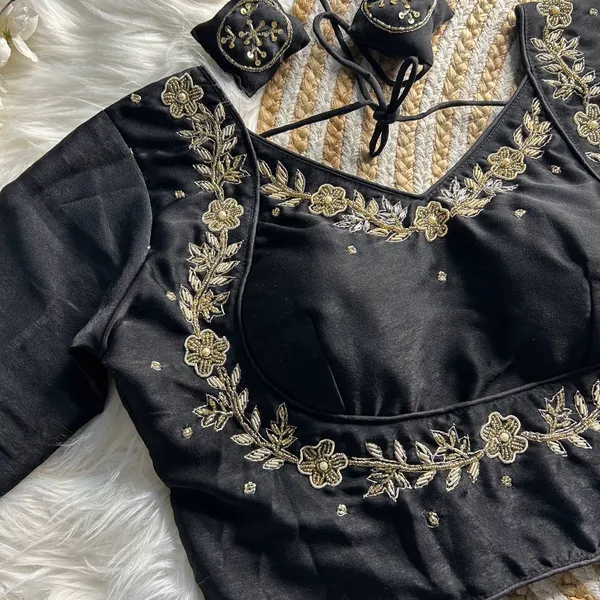 Black_Silk_Blouse_For_Women