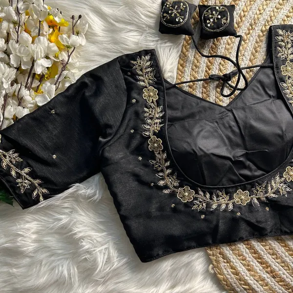 Black_Silk_Blouse_For_Women