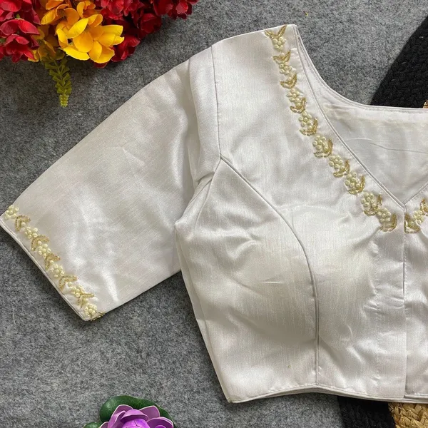 White_Silk_Blouse_For_Women