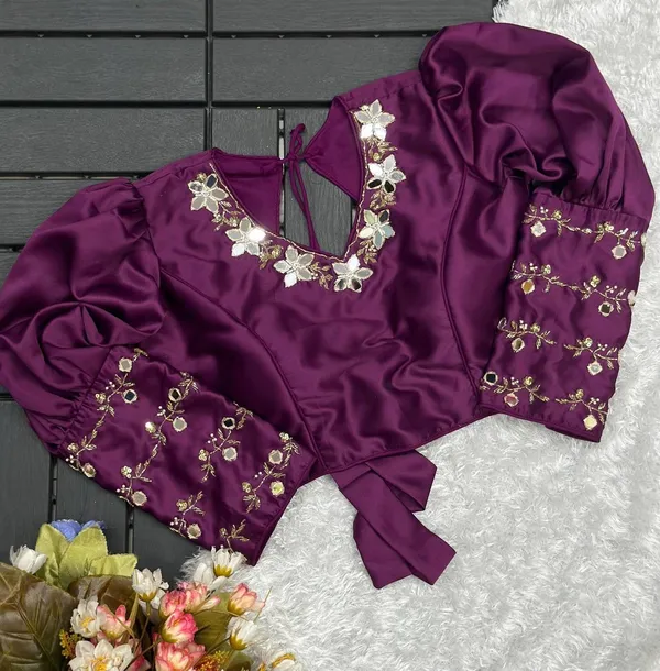 Purple_Silk_Blouse_For_Women