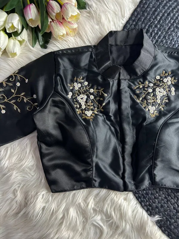Black_Silk_Blouse_For_Women