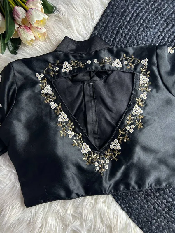 Black_Silk_Blouse_For_Women