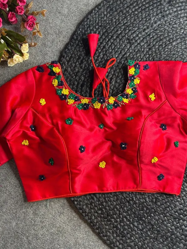 Red_Silk_Blouse_For_Women