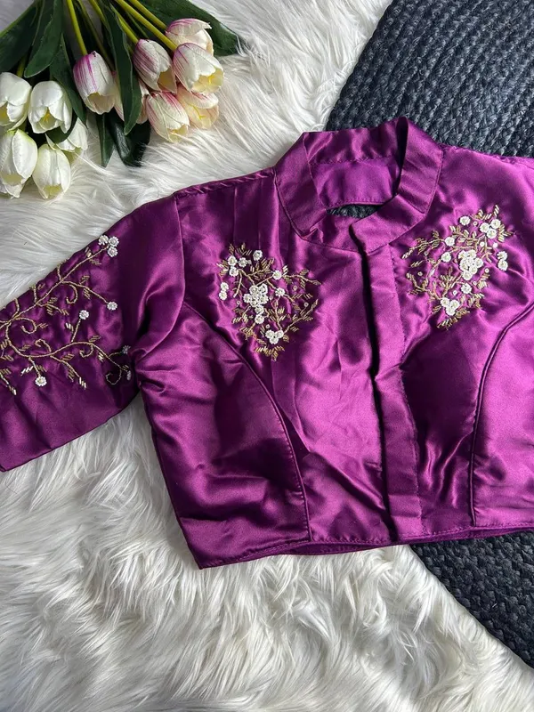Purple_Silk_Blouse_For_Women