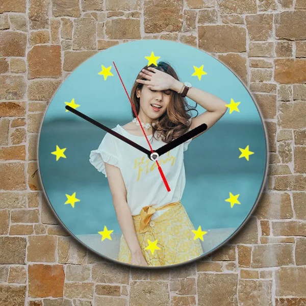 Multicolour_Mdf_Premium_Wall_Clock_For_Home_Decor