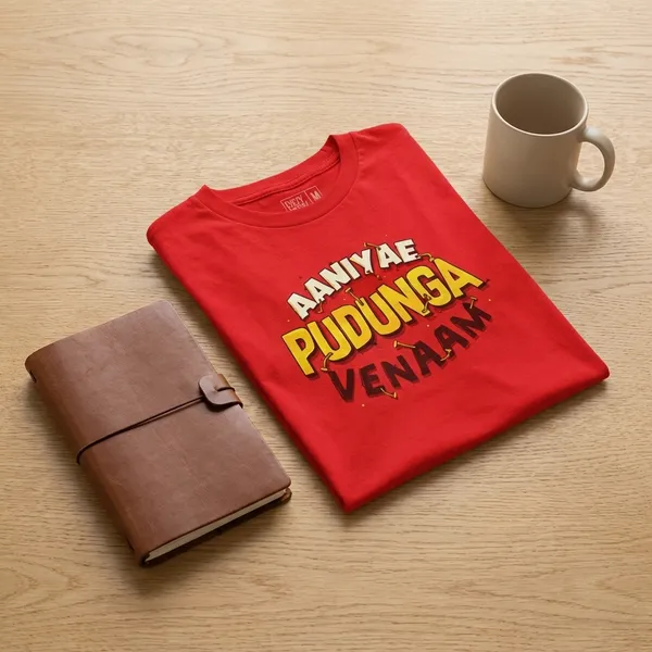 Red_Cotton_Premium_T_Shirts_For_Mens_And_Womens