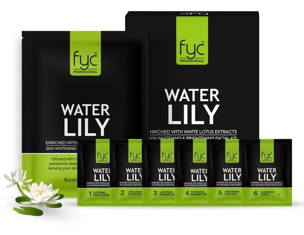 Fyc_Water_Lily_6_Steps_Facial_Kit_Pack_Of_5_(55G_Each)