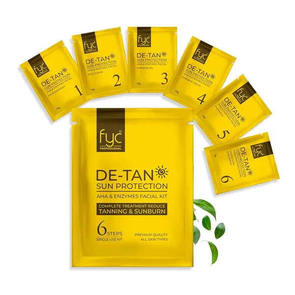 De-Tan_Sun_Protection_Facial_Kit_|_Aha_&_Enzymes_|_Reduces_Tanning,_Sunburn_|_6_Step_Complete_Treatment