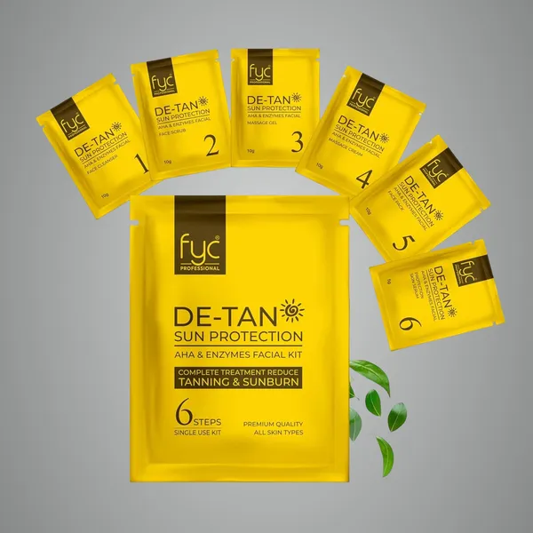 De-Tan_Sun_Protection_Facial_Kit_|_Aha_&_Enzymes_|_Reduces_Tanning,_Sunburn_|_6_Step_Complete_Treatment