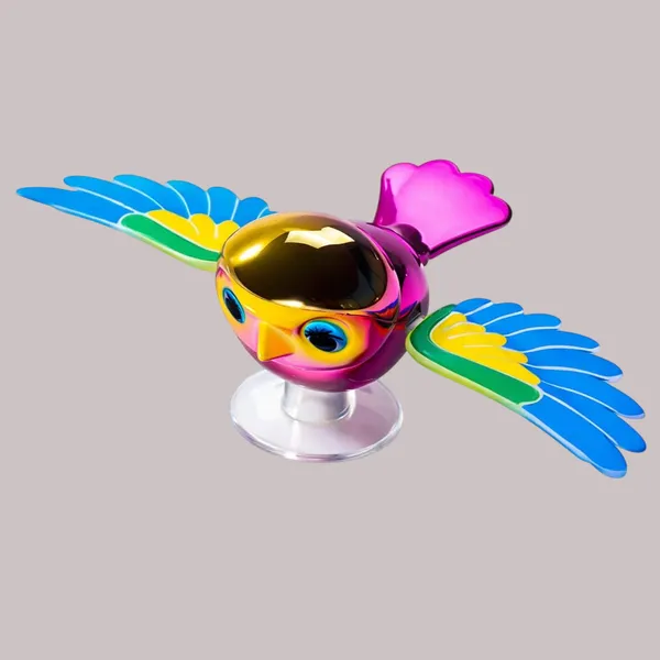 Multicolor_Accompanying_Bird_Car_Rearview_Mirror_Ornament