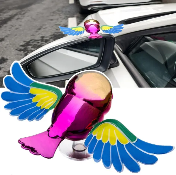 Multicolor_Accompanying_Bird_Car_Rearview_Mirror_Ornament