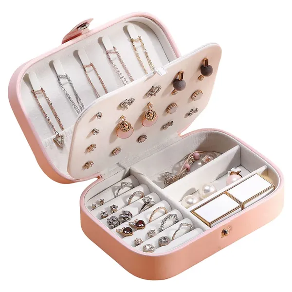 Pink_Portable_Mini_Travel_Jewelry_Organizer_Box_For_Women_And_Girls