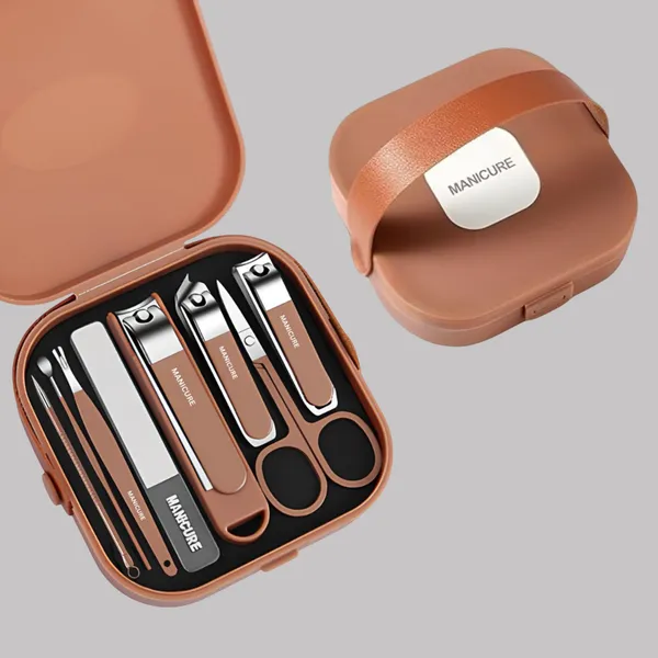 Brown_Professional_8_In_1_Stainless_Steel_Manicure_And_Pedicure_Kit_With_Portable_Travel_Case