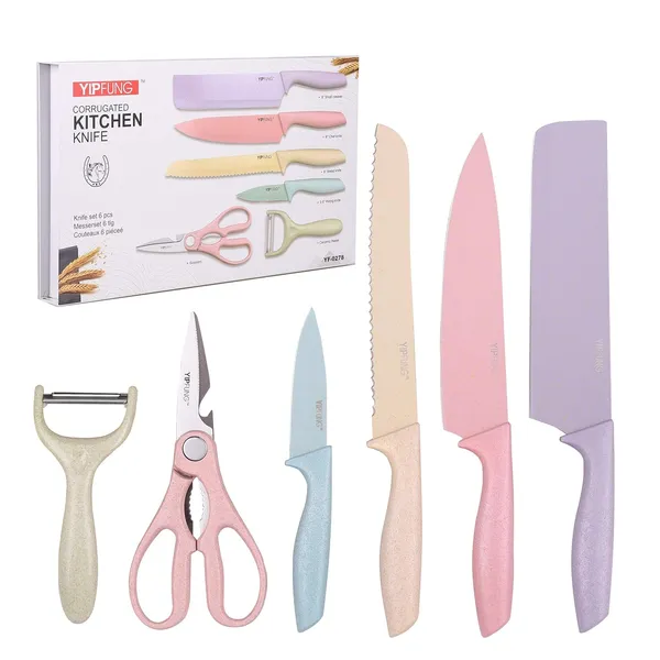 Multicolor_Aesthetic_6_Piece_Pastel_Kitchen_Knife_Set_With_Covers_High_Carbon_Stainless_Steel_Non_Stick_Knives_For_Home_Kitchen