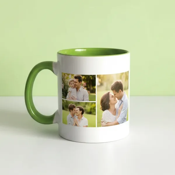 Personalized_Inner_Handle_Color_Mug_Green_11Oz