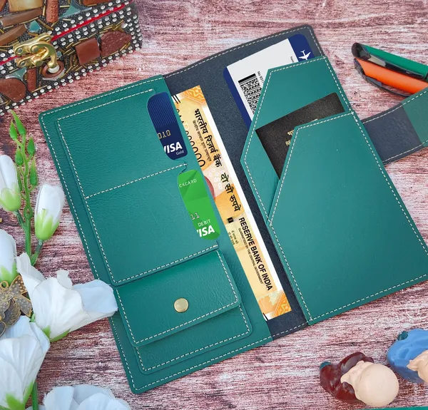 Personalized_Leather_Travel_Wallet_–_Custom_Passport_&_Card_Holder_|_Premium_Document_Organizer_for_Men_&_Women