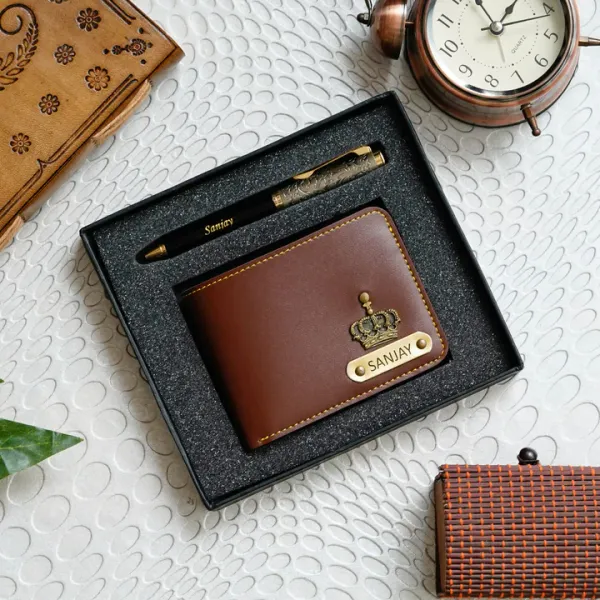 Leather_Men's_Wallet_&_Pen_Combo
