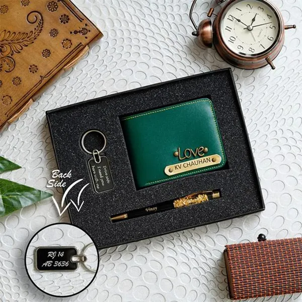 Personalized_Wallet_Pen_Keychain_Combo