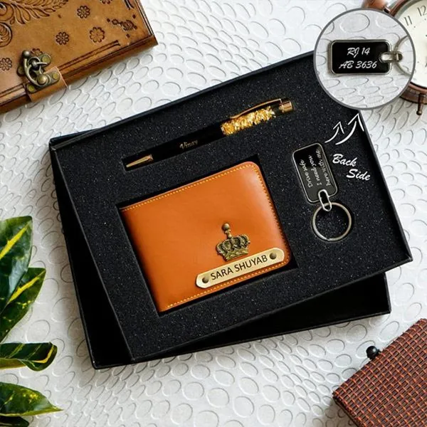 Personalized_Wallet_Pen_Keychain_Combo