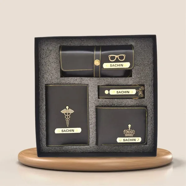 Personalised_Men's_Gift_Set__Wallet,_Eyewear_Case,_Keychain_&_Passport_Cover