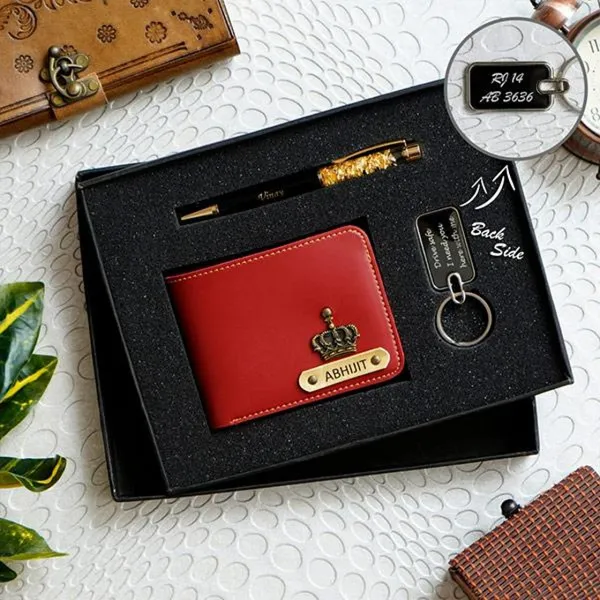 Personalized_Wallet_Pen_Keychain_Combo