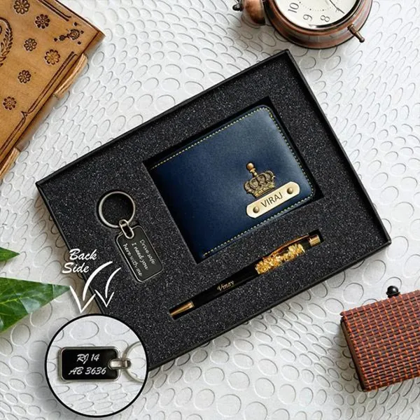 Personalized_Wallet_Pen_Keychain_Combo
