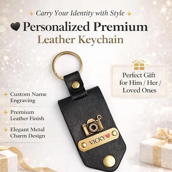 Personalized_Leather_Photo_Keychain_with_Custom_Name_&_Charm_–_Custom_Photo_Printed_Keyring_|_Personalized_Gift_for_Men_&_Women