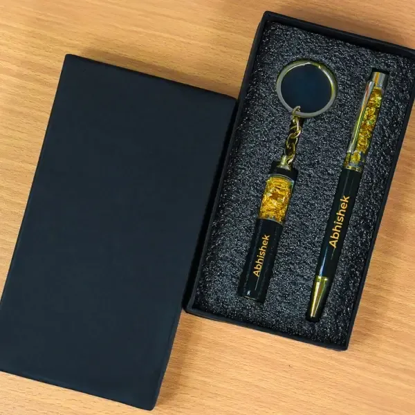 Personalized_Metallic_Gold_Flake_Pen_with_Keychain_–_Custom_Name_Engraved_Premium_Gift_Set_for_Men_&_Women