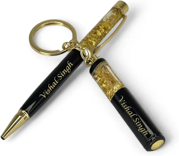Personalized_Metallic_Gold_Flake_Pen_with_Keychain_–_Custom_Name_Engraved_Premium_Gift_Set_for_Men_&_Women