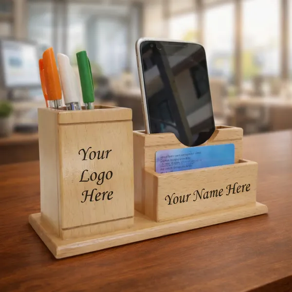 Personalized_Wooden_Desk_Organizer_with_Pen_Holder,_Card_Holder_&_Mobile_Stand_–_Custom_Name_Engraved_Office_Table_Organizer