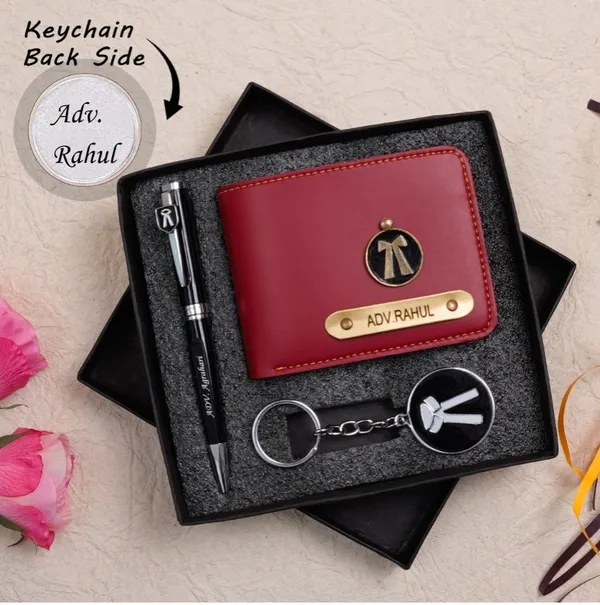 Personalized_Advocate_Gift_Set_(Wallet_+_Pen_+_Keychain)