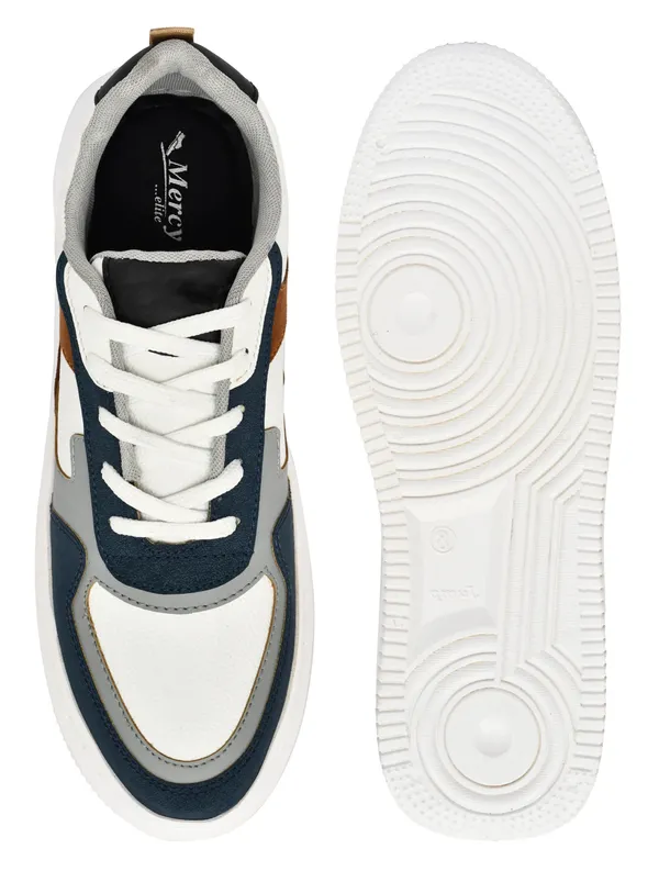 Blue_White_Leather_Sneaker_For_Men