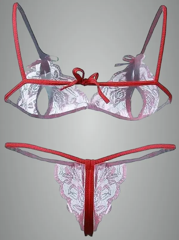 Red_Net_Self_Design_Babydoll_Lingerie_For_Women