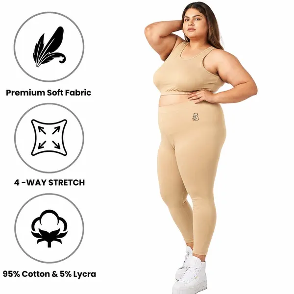 Beach_Pure_Ankle_Leggings_Cotton_For_Women