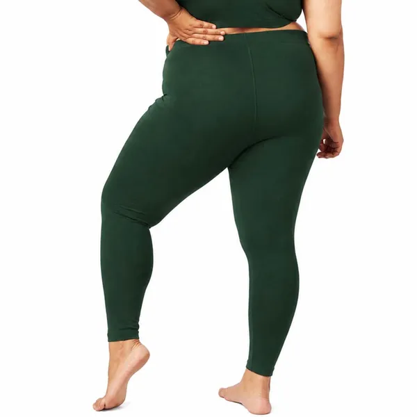 Bottle_Green_Ankle_Leggings_Cotton_For_Women