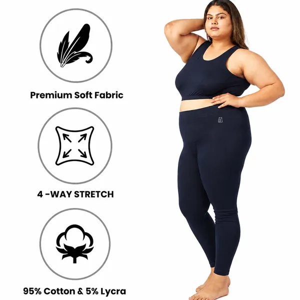 Dark_Navy_Ankle_Leggings_Cotton_For_Women