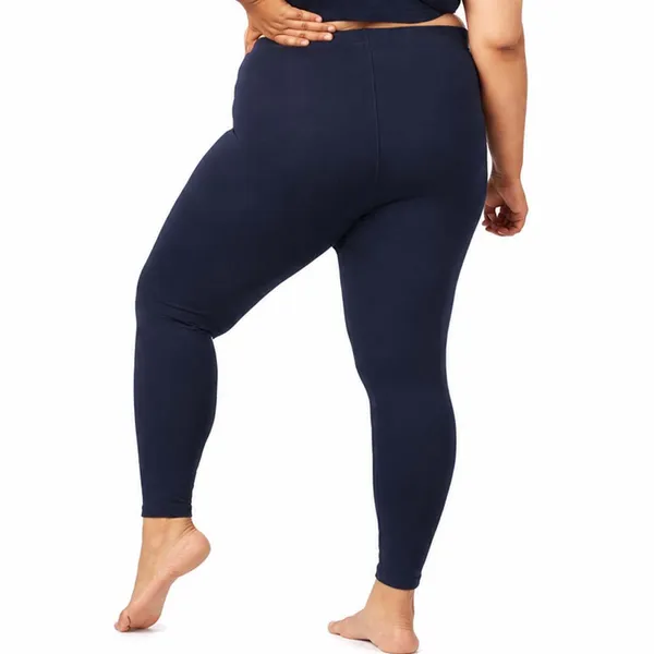 Dark_Navy_Ankle_Leggings_Cotton_For_Women