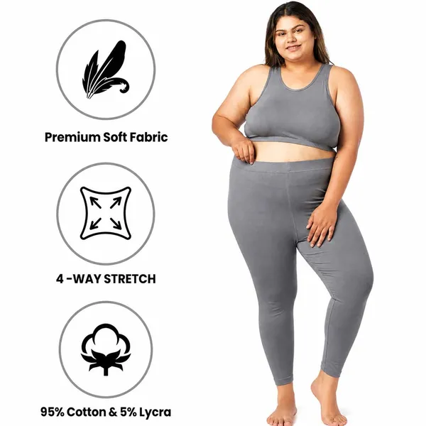 Steel_Grey_Ankle_Leggings_Cotton_For_Women