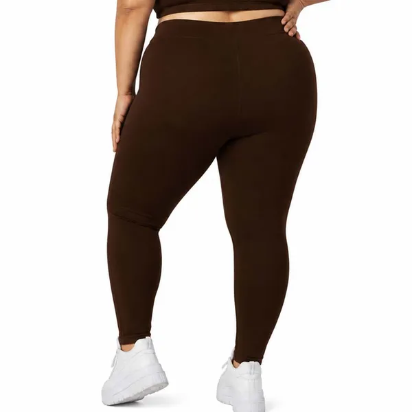 Lite_Coffee_Brown_Ankle_Leggings_Cotton_For_Women