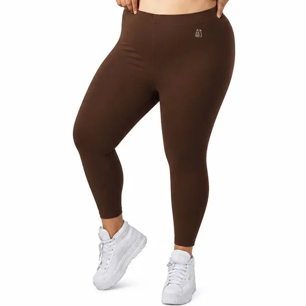 Lite_Coffee_Brown_Ankle_Leggings_Cotton_For_Women