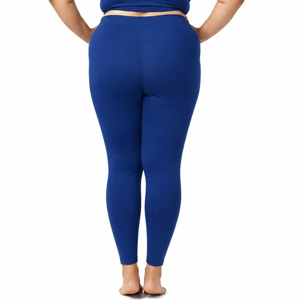 Royal_Blue_Ankle_Leggings_Cotton_For_Women