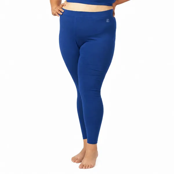 Royal_Blue_Ankle_Leggings_Cotton_For_Women