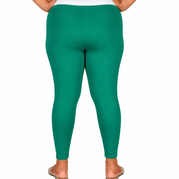 Ramar_Green_Ankle_Leggings_Cotton_For_Women