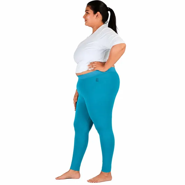 Blue_Ankle_Leggings_Cotton_For_Women