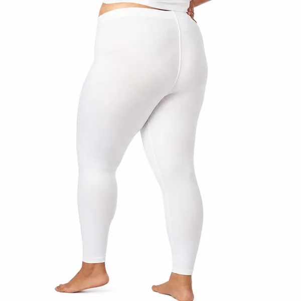 White_Ankle_Leggings_Cotton_For_Women