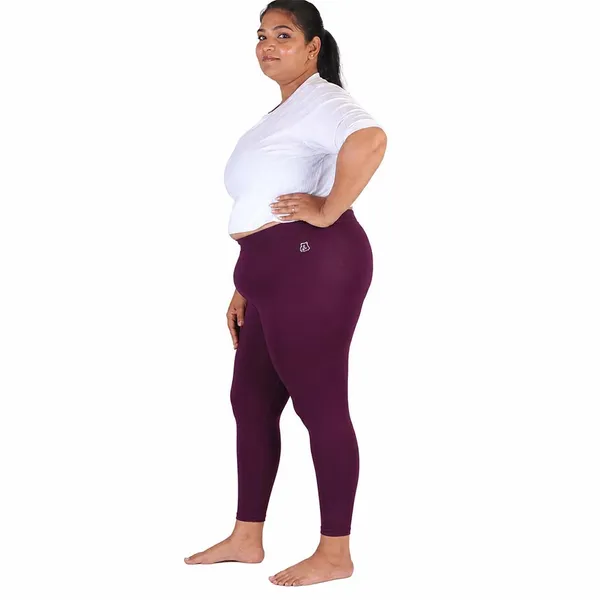 Wine_Ankle_Leggings_Cotton_For_Women