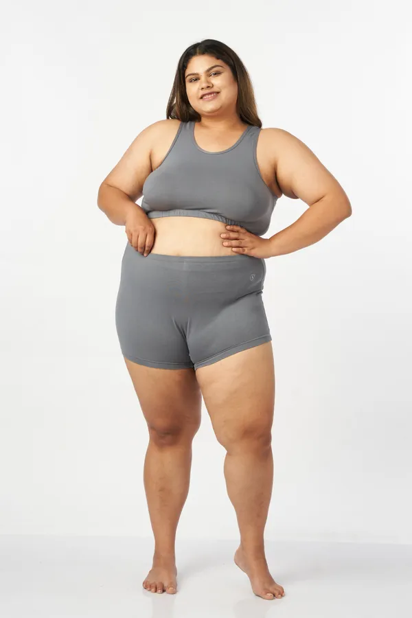 Grey_And_Pink_Boxer_Shorts_Cotton_For_Women