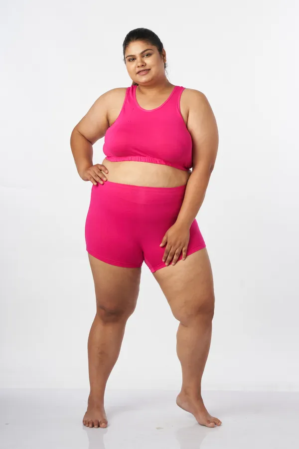 Pink_And_Lilac_Boxer_Shorts_Cotton_For_Women