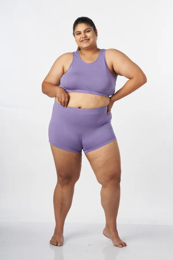 Pink_And_Lilac_Boxer_Shorts_Cotton_For_Women