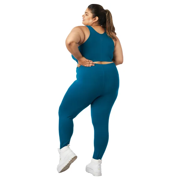 Petrol_Blue_Churidar_Leggings_Cotton_For_Women